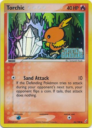 Torchic (66/100) (Stamped) [EX: Crystal Guardians] | Exor Games Dartmouth