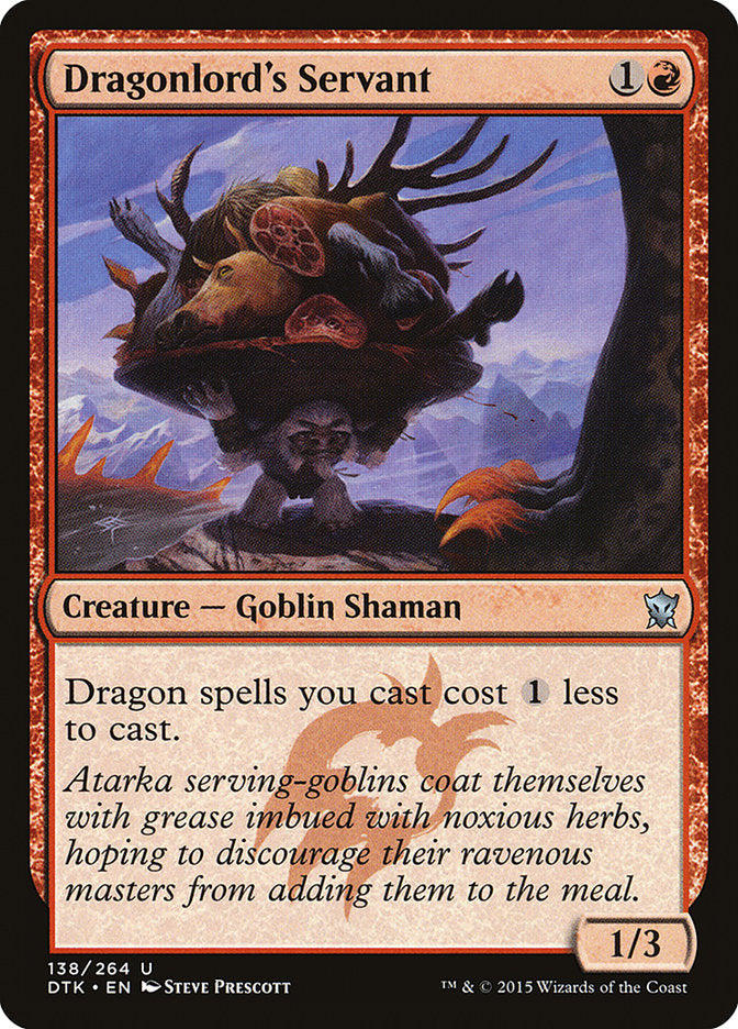 Dragonlord's Servant [Dragons of Tarkir] | Exor Games Dartmouth