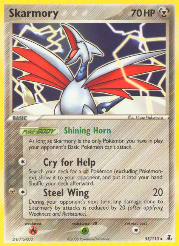 Skarmory (55/113) [EX: Delta Species] | Exor Games Dartmouth