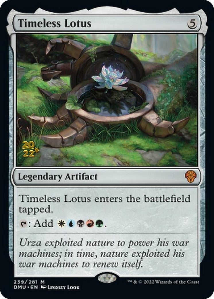 Timeless Lotus [Dominaria United Prerelease Promos] | Exor Games Dartmouth