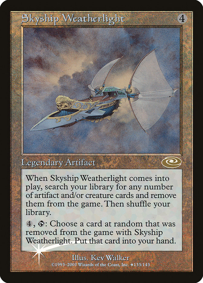 Skyship Weatherlight (Kev Walker) [Planeshift] | Exor Games Dartmouth