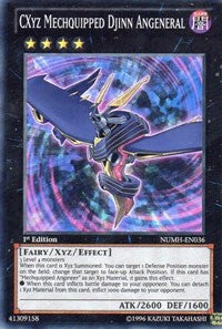 CXyz Mechquipped Djinn Angeneral [NUMH-EN036] Super Rare | Exor Games Dartmouth