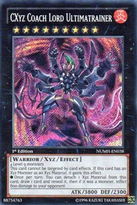 CXyz Coach Lord Ultimatrainer [NUMH-EN038] Secret Rare | Exor Games Dartmouth