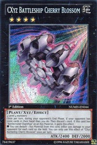 CXyz Battleship Cherry Blossom [NUMH-EN044] Secret Rare | Exor Games Dartmouth