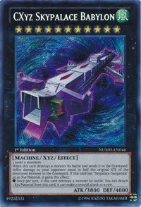 CXyz Skypalace Babylon [NUMH-EN046] Secret Rare | Exor Games Dartmouth