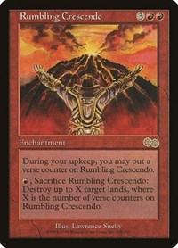 Rumbling Crescendo [Urza's Saga] | Exor Games Dartmouth