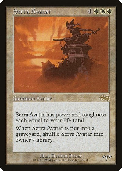Serra Avatar [Urza's Saga] | Exor Games Dartmouth