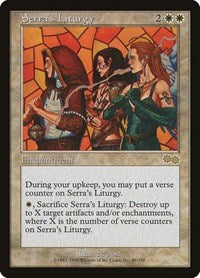 Serra's Liturgy [Urza's Saga] | Exor Games Dartmouth