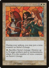 Serra's Liturgy [Urza's Saga] | Exor Games Dartmouth