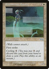 Shimmering Barrier [Urza's Saga] | Exor Games Dartmouth