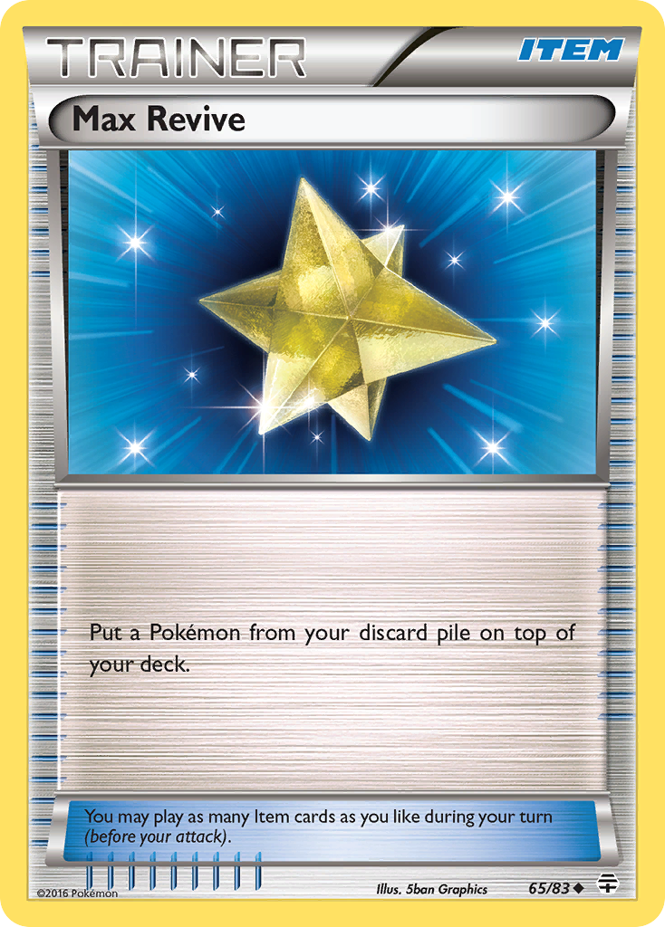 Max Revive (65/83) [XY: Generations] | Exor Games Dartmouth