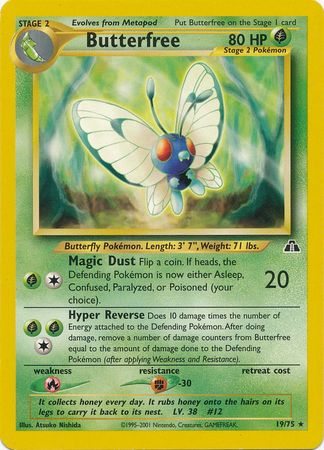 Butterfree (19/75) [Neo Discovery Unlimited] | Exor Games Dartmouth