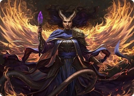 Farideh, Devil's Chosen Art Card [Dungeons & Dragons: Adventures in the Forgotten Realms Art Series] | Exor Games Dartmouth