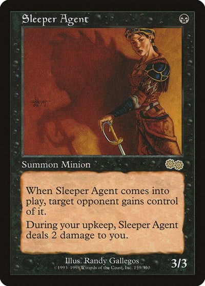 Sleeper Agent [Urza's Saga] | Exor Games Dartmouth