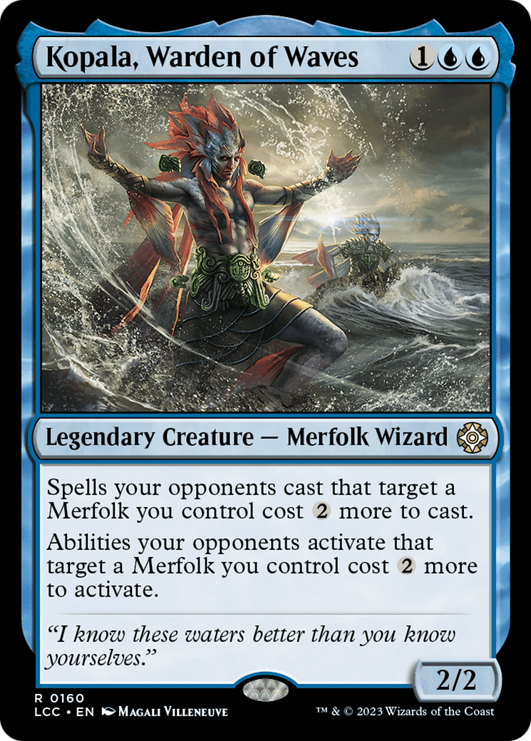 Kopala, Warden of Waves [The Lost Caverns of Ixalan Commander] | Exor Games Dartmouth