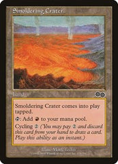 Smoldering Crater [Urza's Saga] | Exor Games Dartmouth