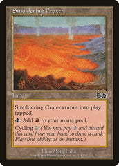 Smoldering Crater [Urza's Saga] | Exor Games Dartmouth