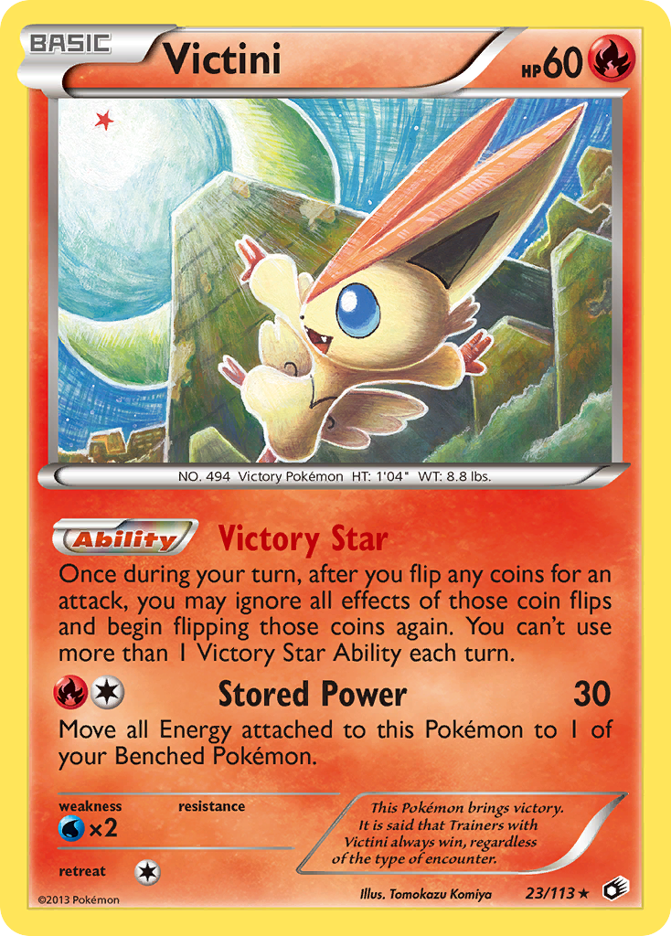 Victini (23/113) [Black & White: Legendary Treasures] | Exor Games Dartmouth