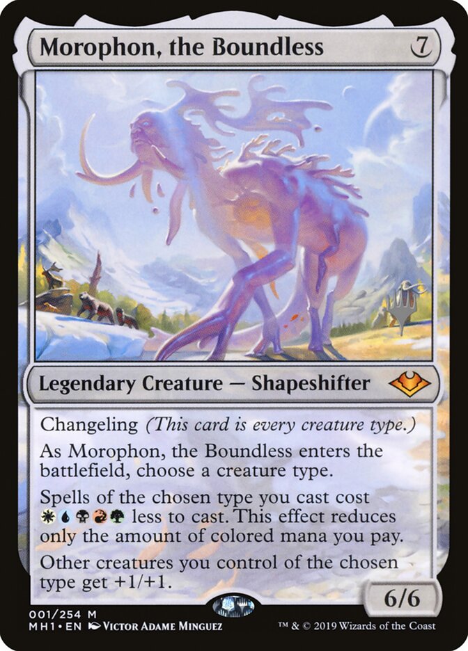 Morophon, the Boundless (Promo Pack) [Modern Horizons Promos] | Exor Games Dartmouth