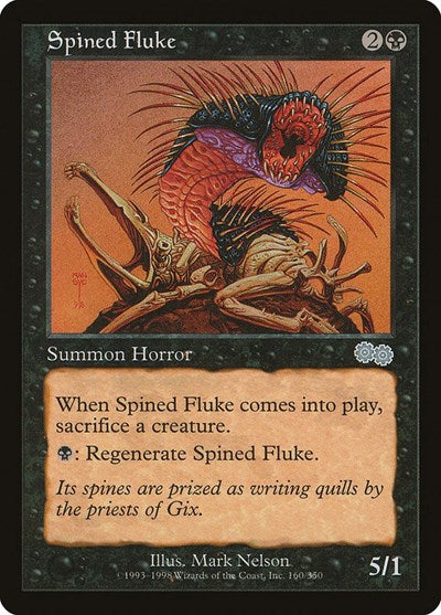 Spined Fluke [Urza's Saga] | Exor Games Dartmouth