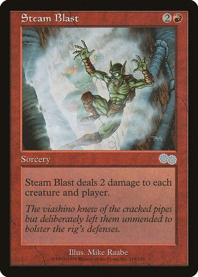 Steam Blast [Urza's Saga] | Exor Games Dartmouth