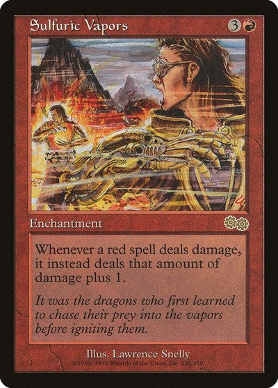 Sulfuric Vapors [Urza's Saga] | Exor Games Dartmouth