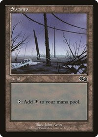 Swamp [Urza's Saga] | Exor Games Dartmouth