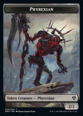 Phyrexian // Zombie Double-sided Token [Dominaria United Tokens] | Exor Games Dartmouth