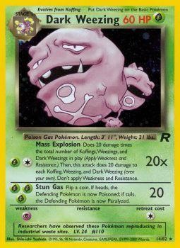 Dark Weezing (14/82) [Team Rocket Unlimited] | Exor Games Dartmouth