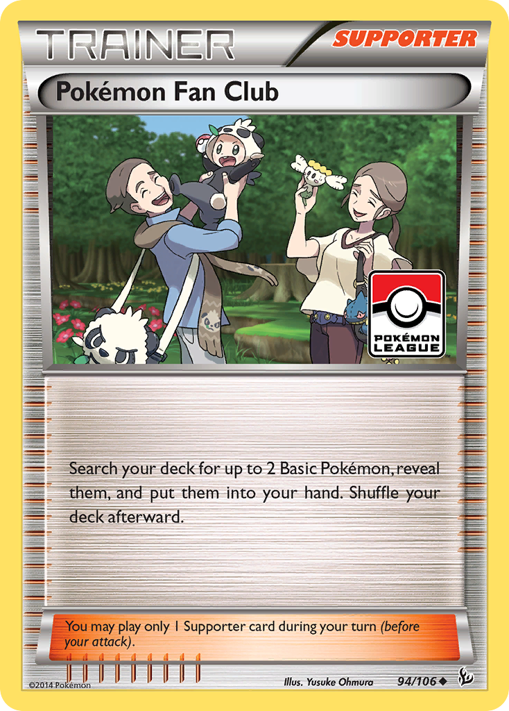 Pokemon Fan Club (94/106) [XY: Flashfire] | Exor Games Dartmouth