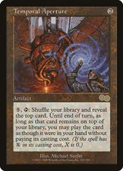 Temporal Aperture [Urza's Saga] | Exor Games Dartmouth