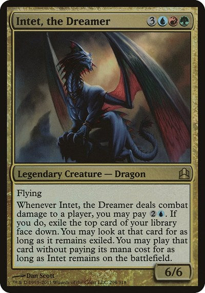 Intet, the Dreamer (Oversized) [Commander 2011 Oversized] | Exor Games Dartmouth