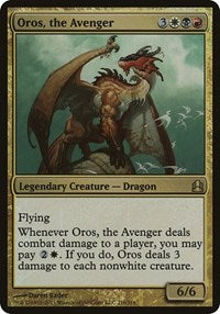 Oros, the Avenger (Oversized) [Commander 2011 Oversized] | Exor Games Dartmouth