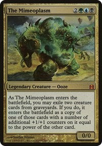 The Mimeoplasm (Oversized) [Commander 2011 Oversized] | Exor Games Dartmouth