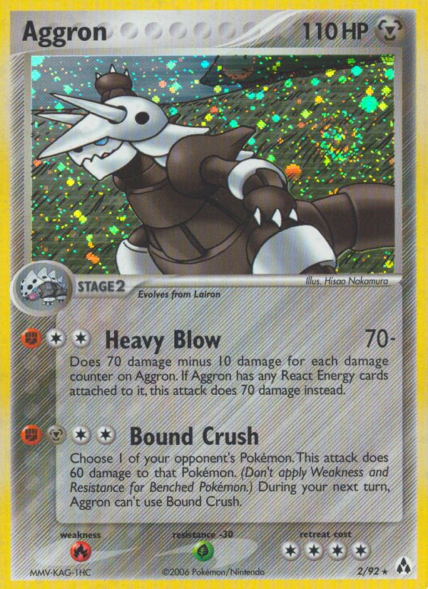 Aggron (2/92) [EX: Legend Maker] | Exor Games Dartmouth