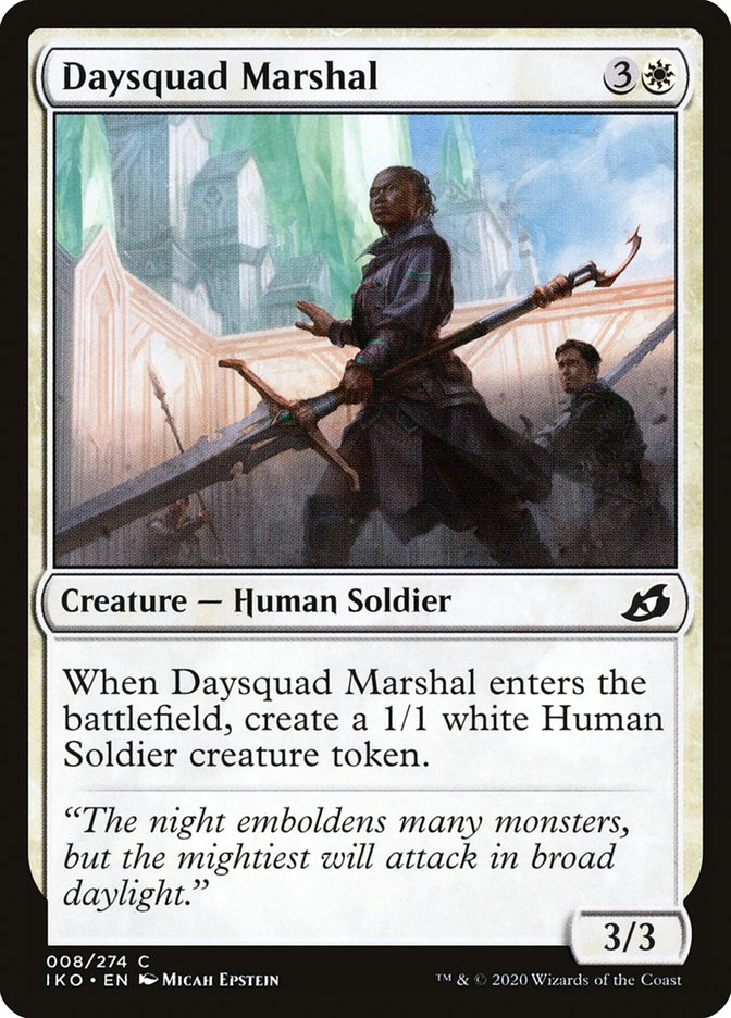 Daysquad Marshal [Ikoria: Lair of Behemoths] | Exor Games Dartmouth