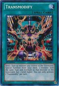 Transmodify [JOTL-EN067] Secret Rare | Exor Games Dartmouth