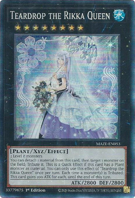 Teardrop the Rikka Queen [MAZE-EN053] Collector's Rare | Exor Games Dartmouth