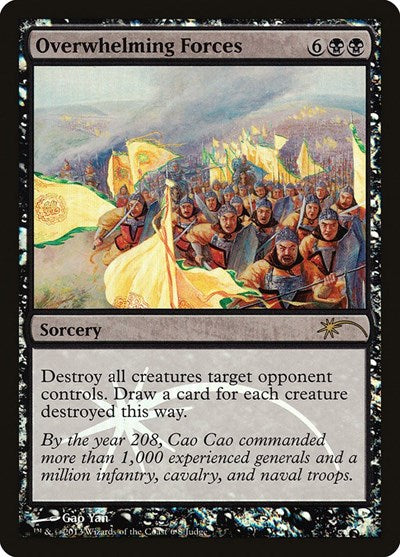 Overwhelming Forces [Judge Gift Cards 2013] | Exor Games Dartmouth