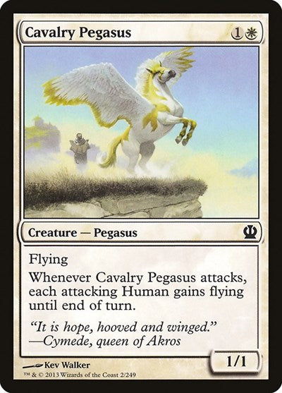 Cavalry Pegasus [Theros] | Exor Games Dartmouth