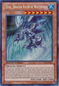 Tidal, Dragon Ruler of Waterfalls [CT10-EN001] Secret Rare | Exor Games Dartmouth