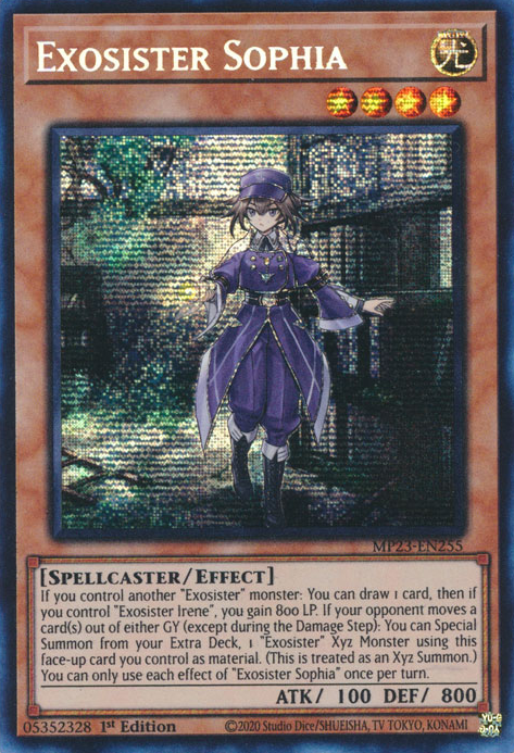 Exosister Sophia [MP23-EN255] Prismatic Secret Rare | Exor Games Dartmouth