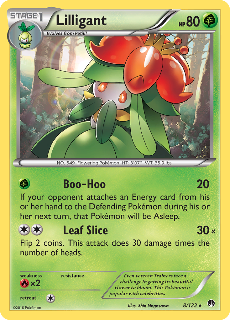 Lilligant (8/122) [XY: BREAKpoint] | Exor Games Dartmouth