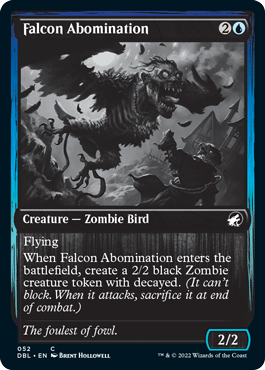 Falcon Abomination [Innistrad: Double Feature] | Exor Games Dartmouth