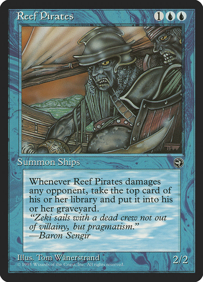 Reef Pirates (Baron Sengir Flavor Text) [Homelands] | Exor Games Dartmouth