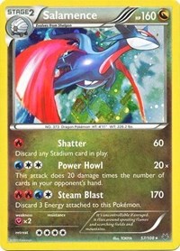 Salamence (57/108) (Cosmos Holo) (Blister Exclusive) [XY: Roaring Skies] | Exor Games Dartmouth