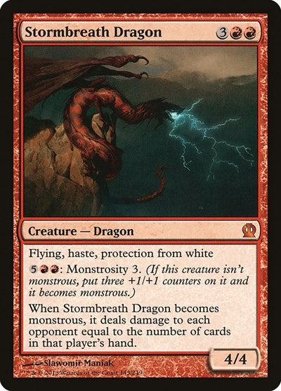 Stormbreath Dragon [Theros] | Exor Games Dartmouth