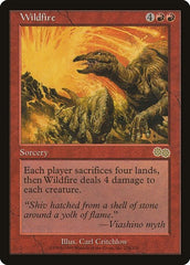 Wildfire [Urza's Saga] | Exor Games Dartmouth