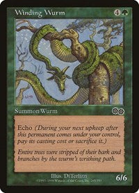 Winding Wurm [Urza's Saga] | Exor Games Dartmouth