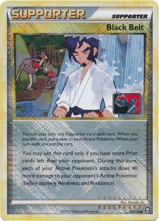 Black Belt (85/102) (League Promo) [HeartGold & SoulSilver: Triumphant] | Exor Games Dartmouth